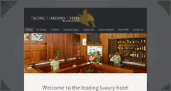 Desktop Screenshot of pacifichotel.com.pg