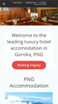 Mobile Screenshot of pacifichotel.com.pg