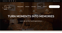 Desktop Screenshot of pacifichotel.com